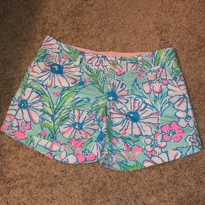 Lilly Pulitzer floral Callahan shorts